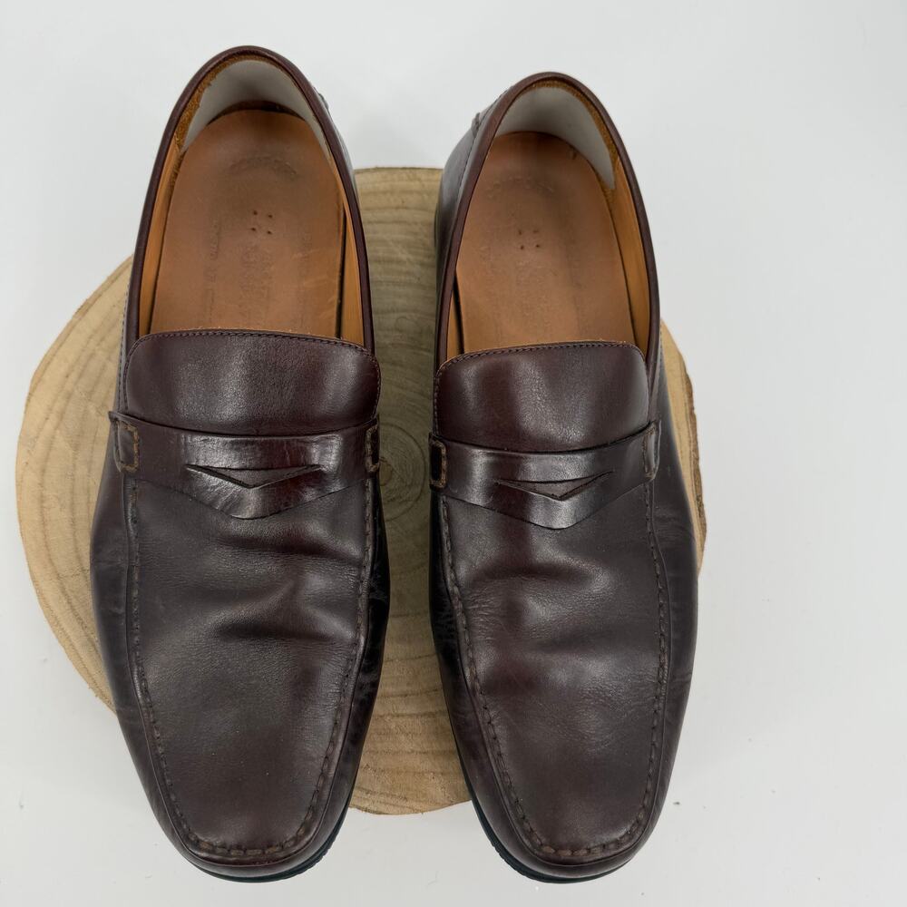 Rockport Loafers Shoes Mens size 12 Leather Comfort Quality Brown Grandpacore